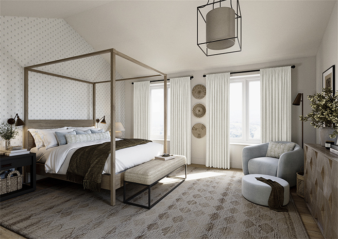 Tarbert, Egret - Made to Measure Curtains - Image 7